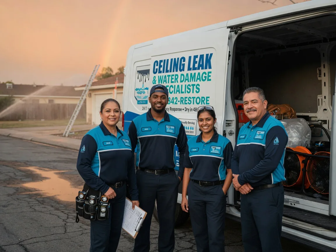 Ceiling Leak Cleanup company in Olden, TX
