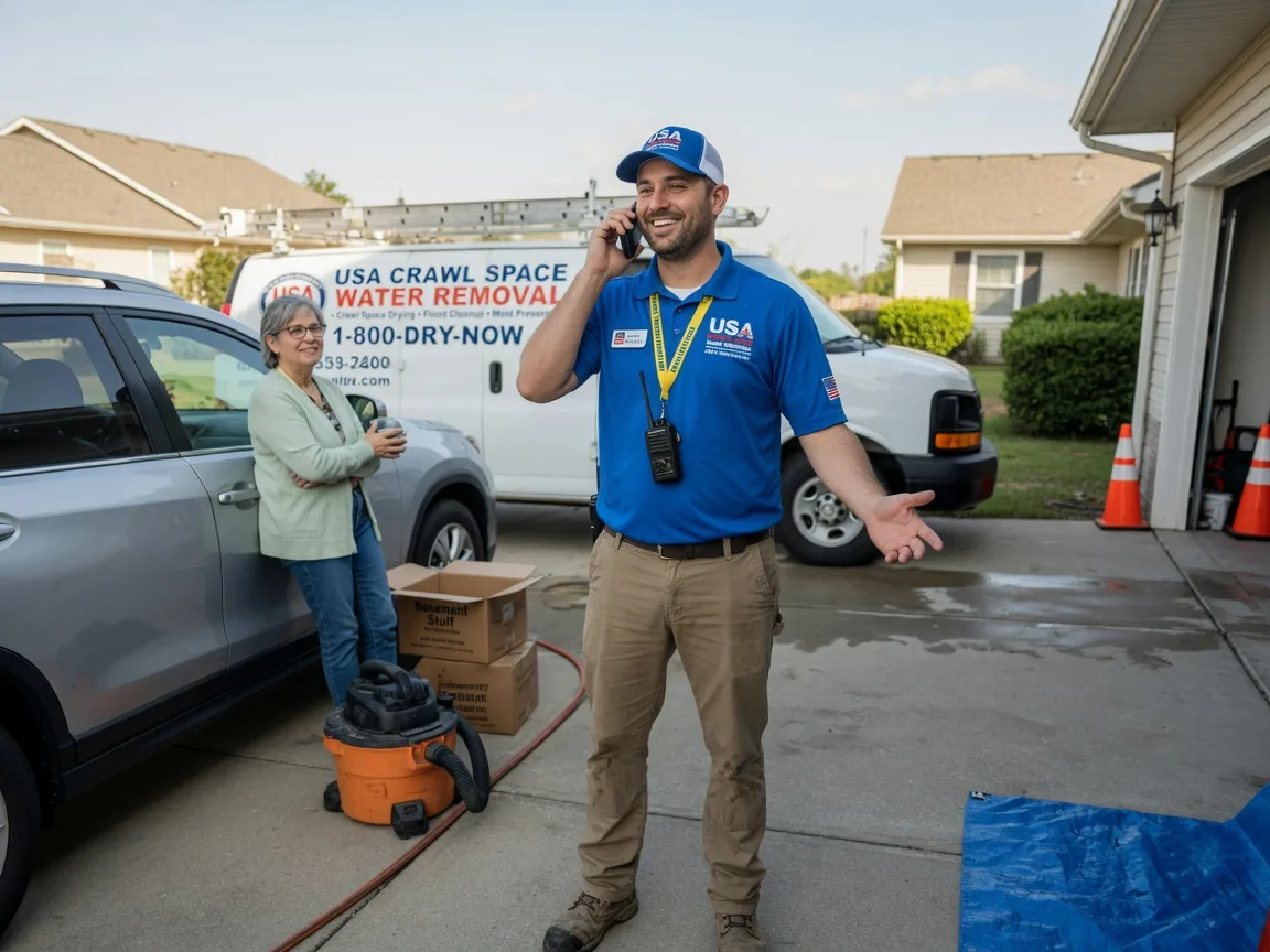 Crawl Space Water Removal Olden, TX FAQs